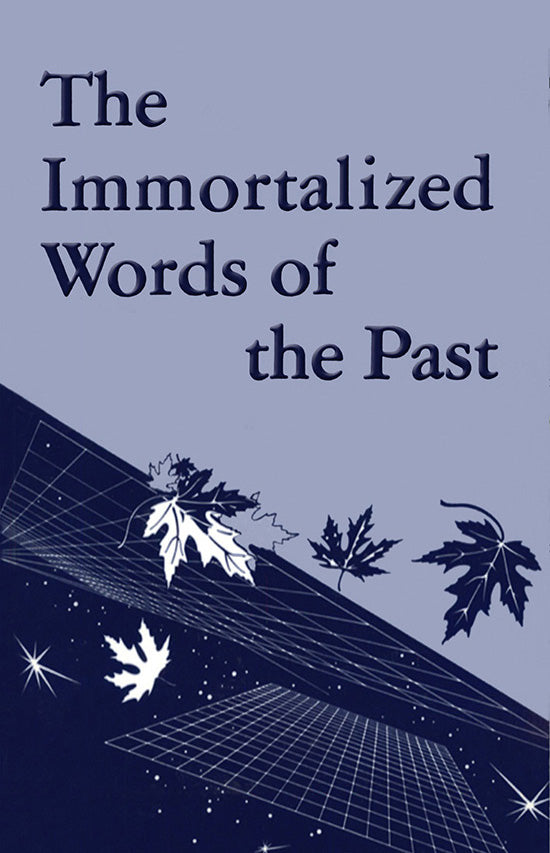 E Book - Immortalised Words of the Past