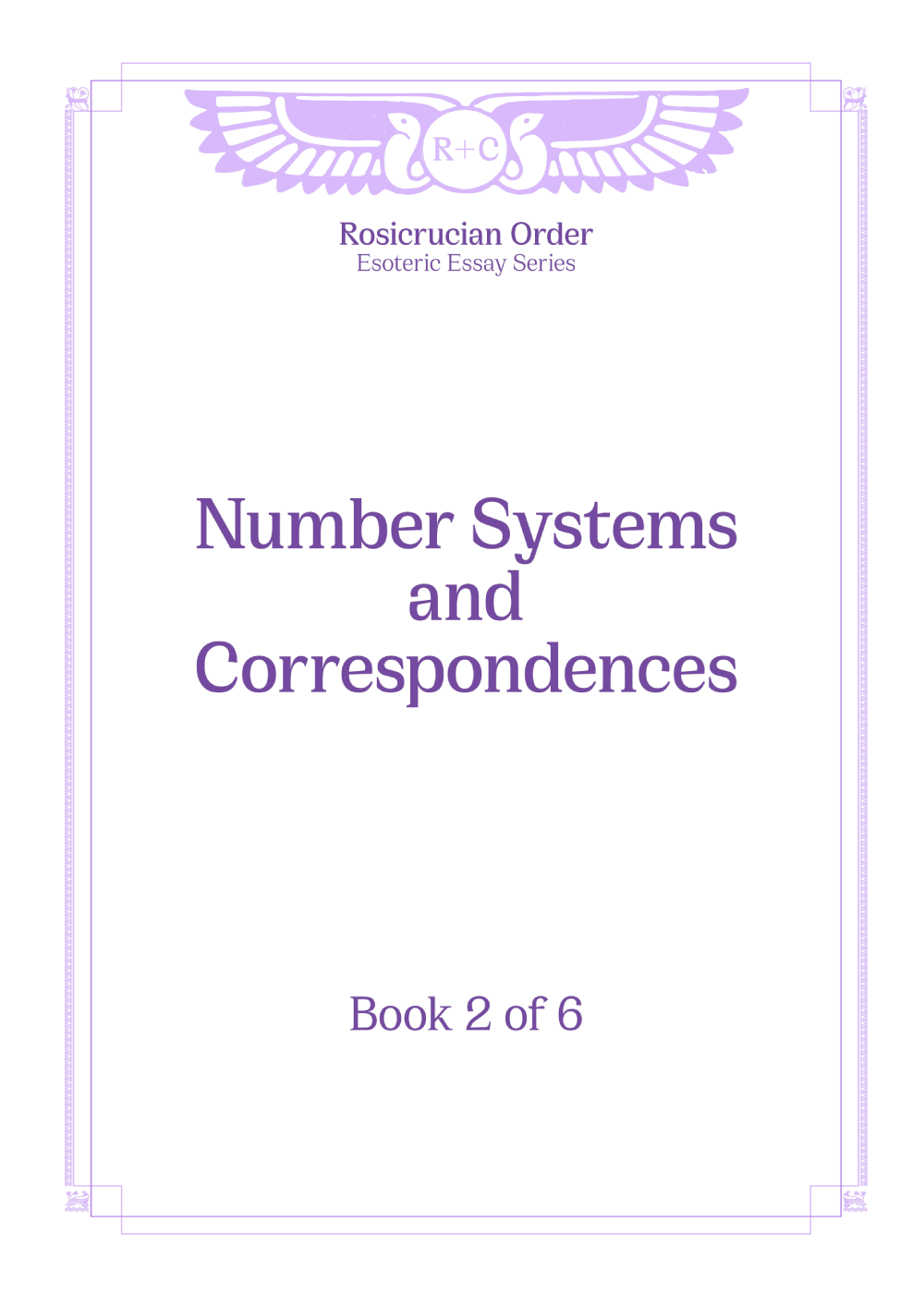 Esoteric Essays - Number Systems and Correspondences