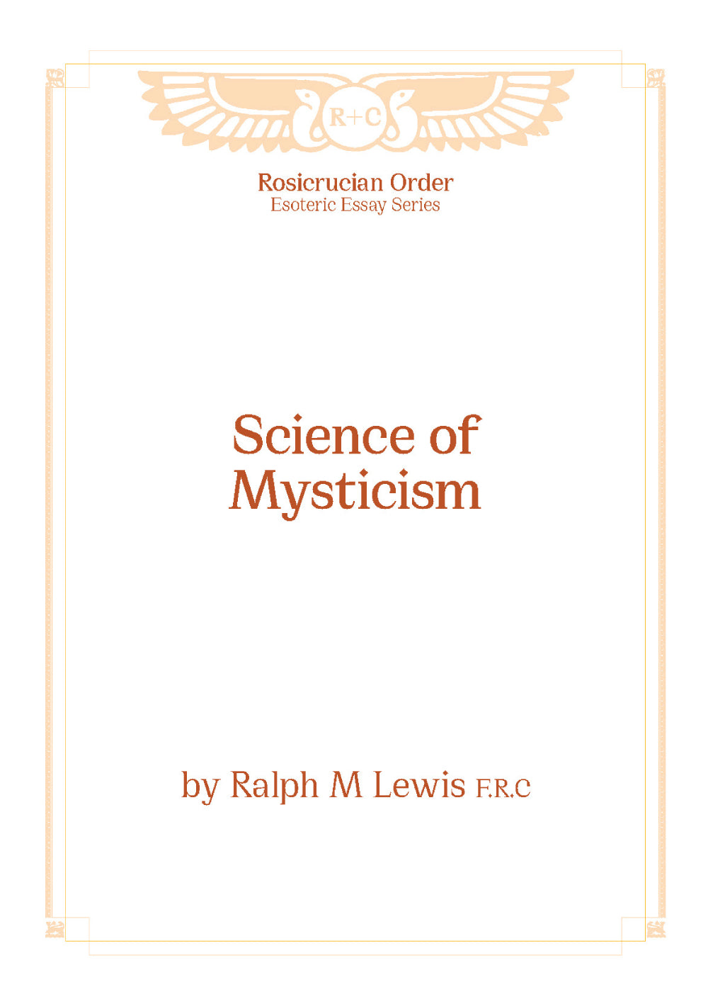 Esoteric Essays - Science of Mysticism
