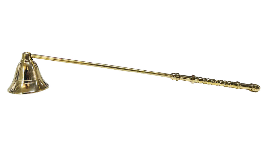 Candle Snuffer with metal hinged bell